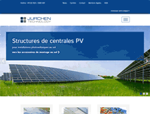 Tablet Screenshot of jurchen-technology.fr